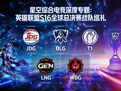 星空综合电竞深度专题：英雄联盟S16全球总决赛战队巡礼